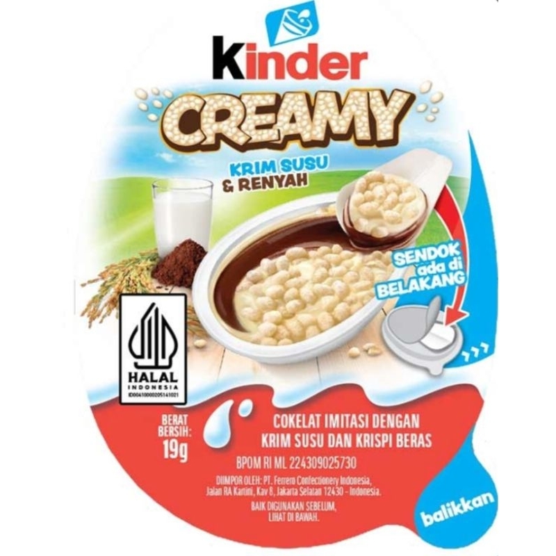 

Kinder Joy Chocolate Creamy 19gr