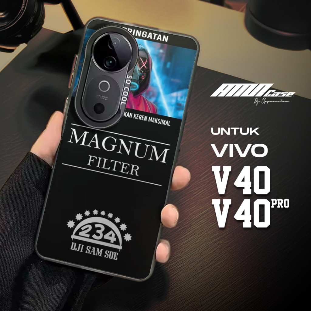 CASE VIVO V40 - V40 PRO CASING HOLOGRAM - CASE ROKOK FULL PRINT - CASE PREMIUM TERBARU
