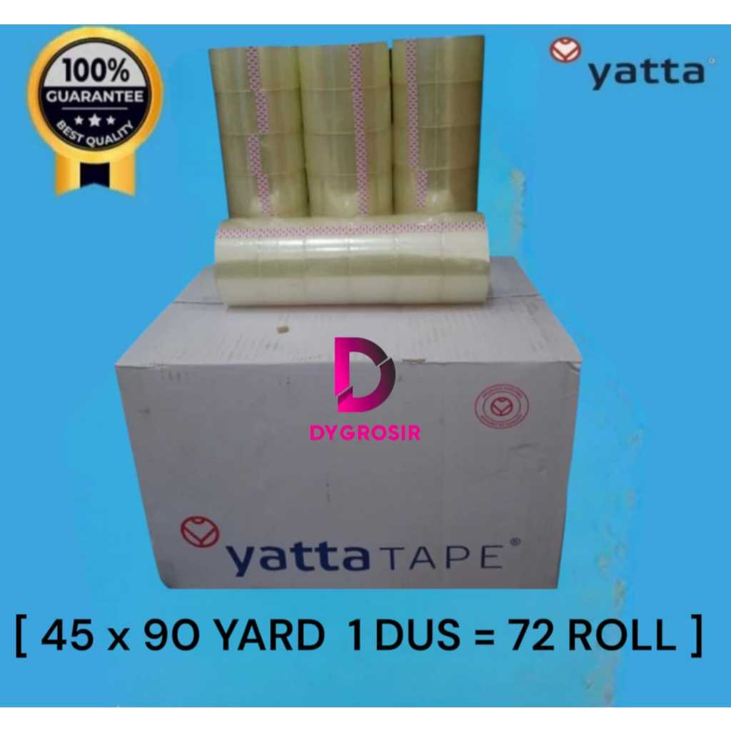 

(1PCS) DY ~INSTANT/SAME DAY/REGULER~ LAKBAN OPP BODHI TAPE / YATTA TAPE BENING & COKLAT 45mm X 90 yard Termurah Berkualitas Setara Daimaru