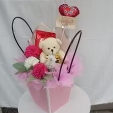

hampers valentine 2 coklat delfi besar