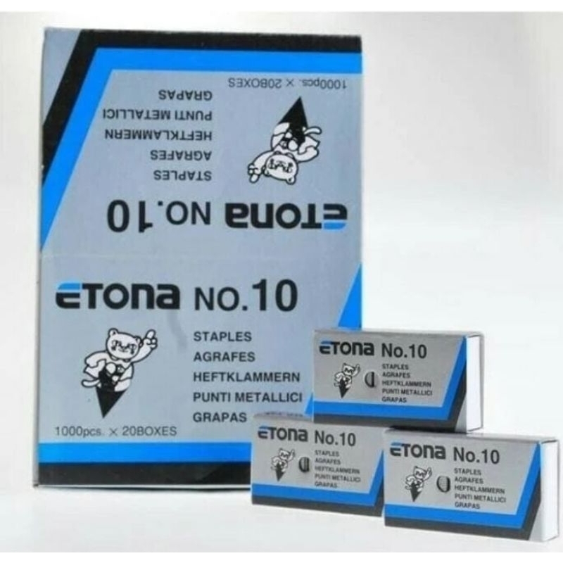 

Isi Steples etona HD-10 perekat