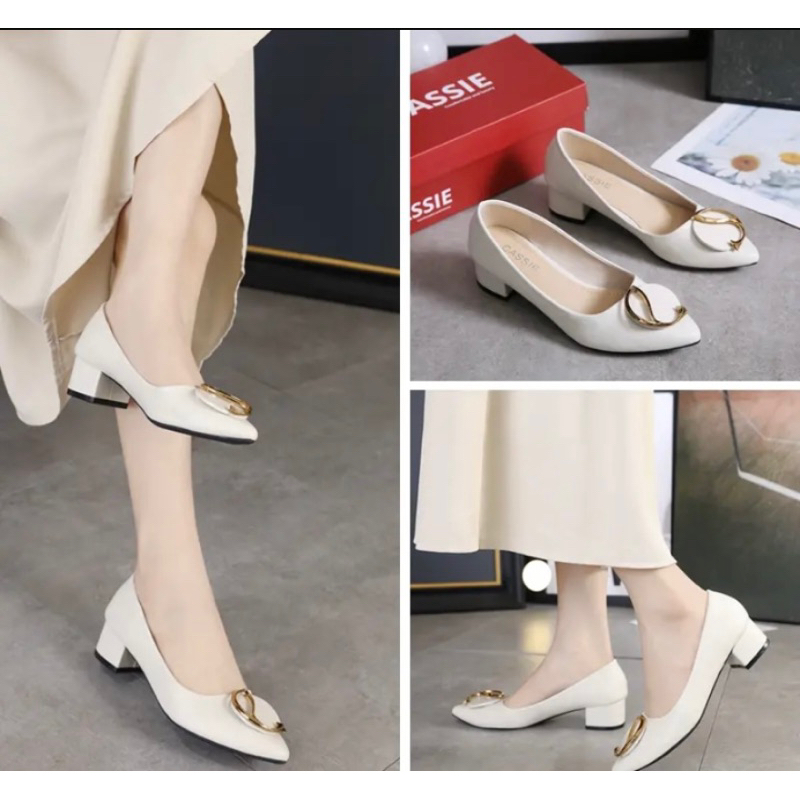 CASSIE High Heels wanita import hak tahu 5cm
