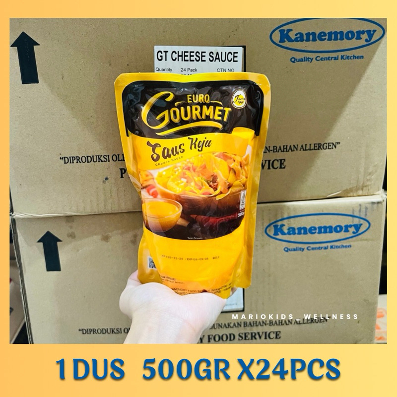 

Euro Gourmet Cheese 1 dus / 1 karton 500gr x 24pcs