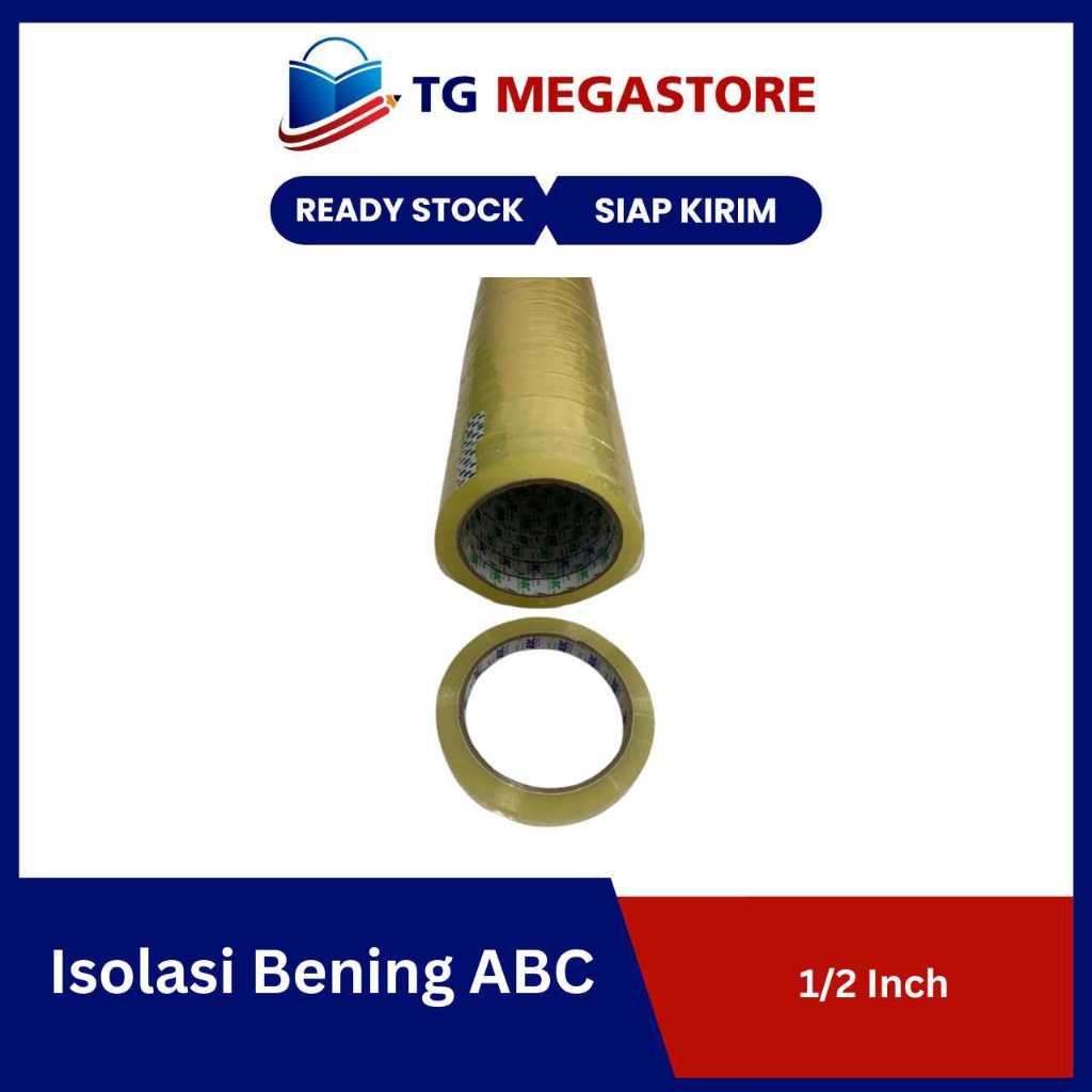 

Isolasi Bening ABC 1/2 Inch