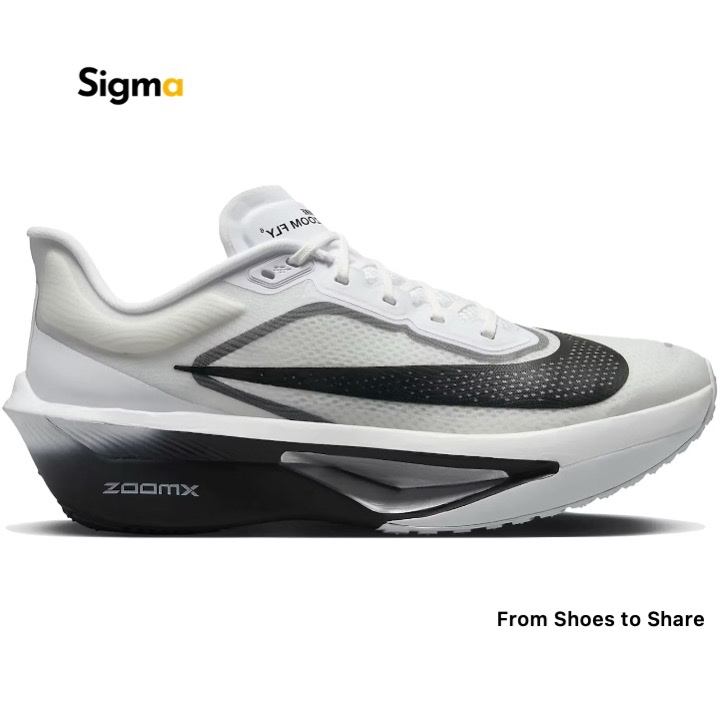 Sepatu Lari Nike Zoom Fly 6 White Smoke Grey (WMNS)