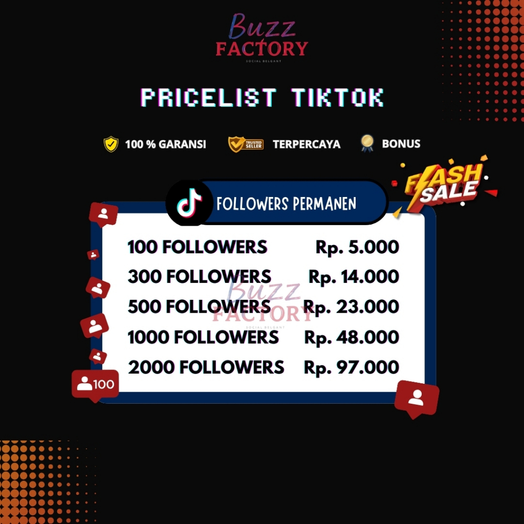 Followers Tiktok Murah di Shopee untuk FYP dan Proses Cepat