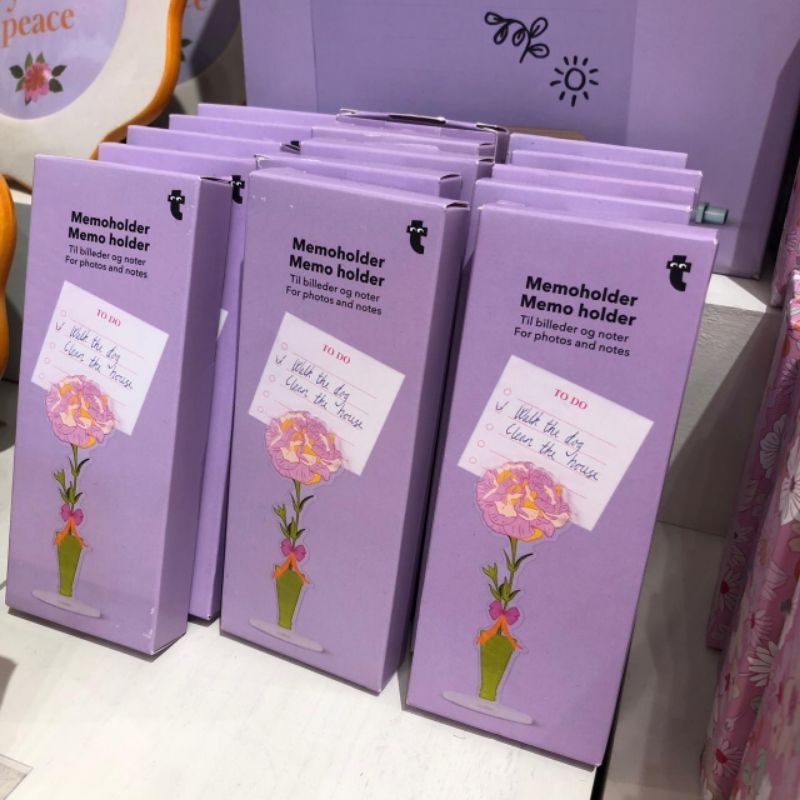 

[JASTIP FLYING TIGER] Flower Memo Holder || Pajangan Bunga Memo