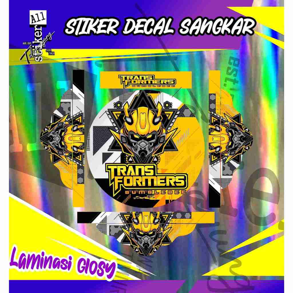 Stiker Sangkar Burung Pleci Hologram | Stiker Sangkar Burung Pleci Hologram Premium Berkualitas | St