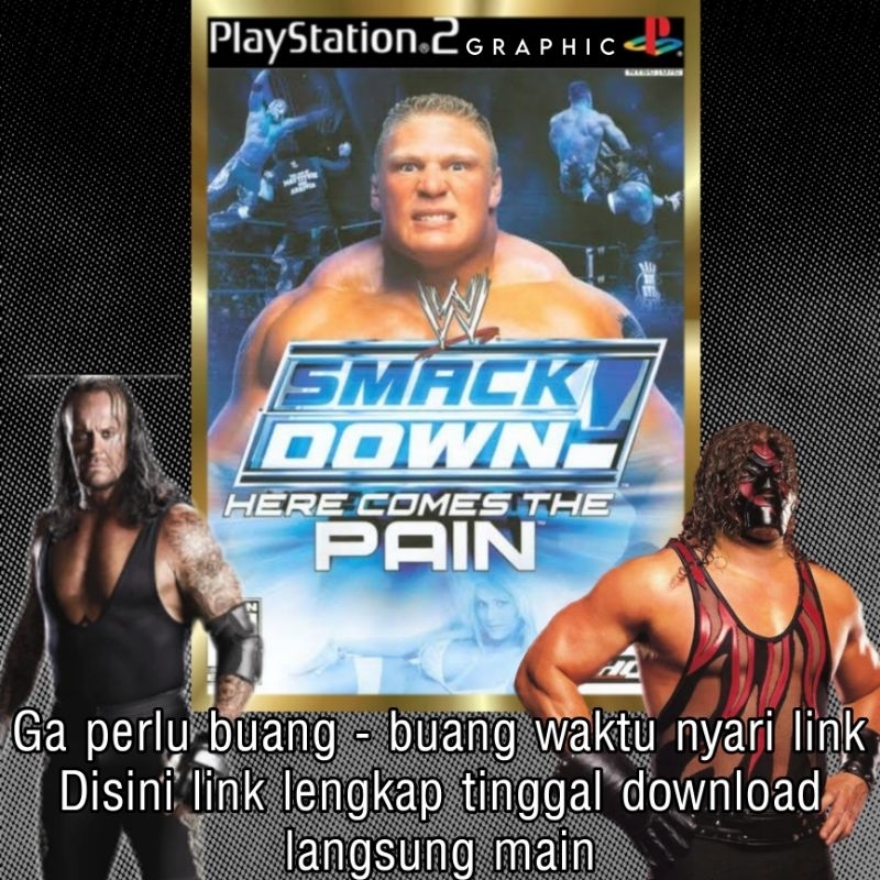 Game PS2 untuk HP,  Laptop / PC || Smackdown pain  || Harga mulai dari Rp5.000an