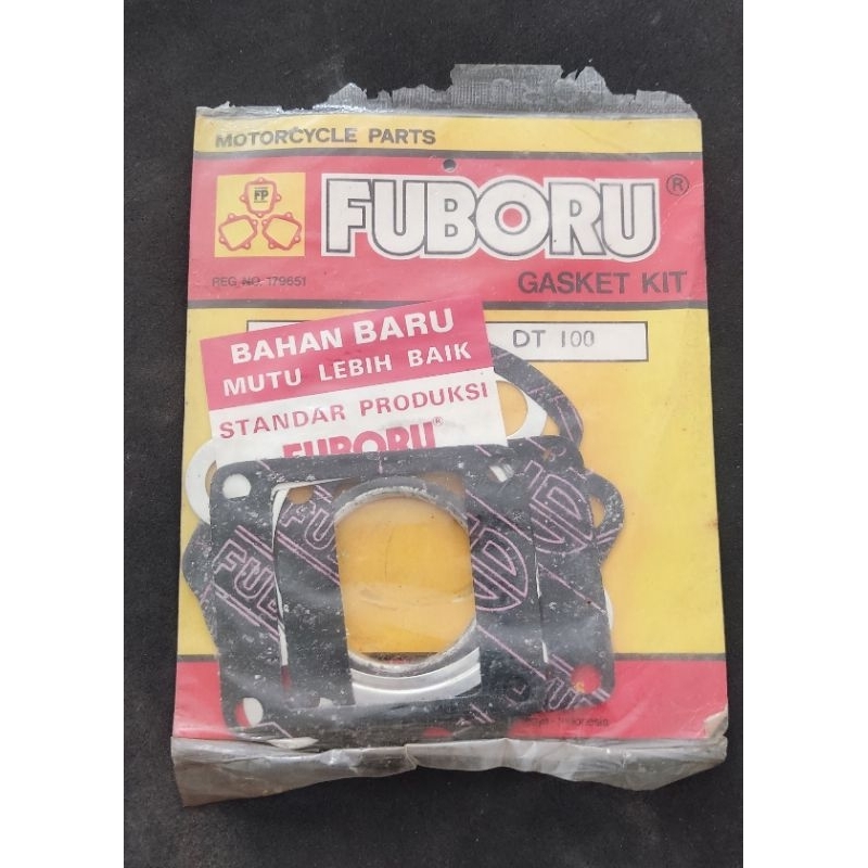 Packing paking gasket perpak topset blok seher piston head Yamaha dt 100 dt100 stock lawas non origi