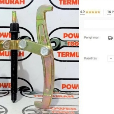 

Treker Lahar 3 kaki 6" Hioshi Bearing Puller Trekel 6 inch 150mm