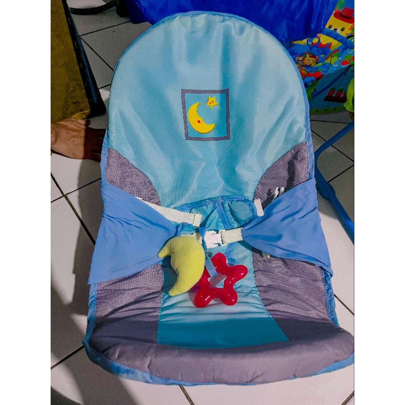 Bouncer Bayi Ayunan Bayi Tempat Duduk Kursi Mandi Bayi pliko preloved