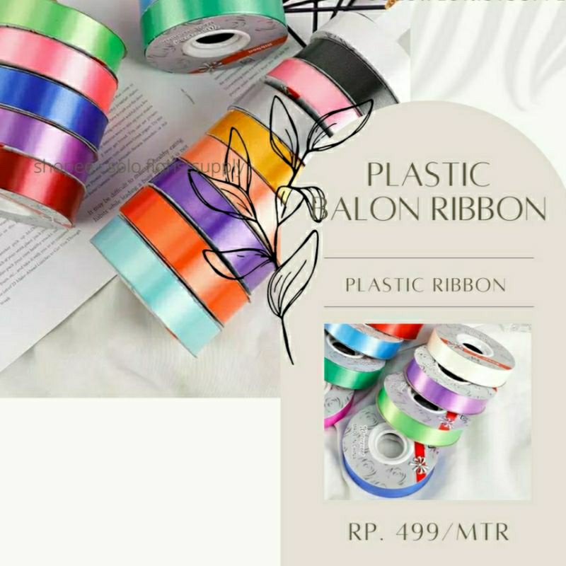 

PITA PLASTIC BALLON RIBBON 2CM KOREAN RIBBON SQUARE PATTERN PREMIUM ECER PITA KADO HAMPERS GIFT BOUQUET BUNGA BOW PITA HANDBOUQUET RIBBON