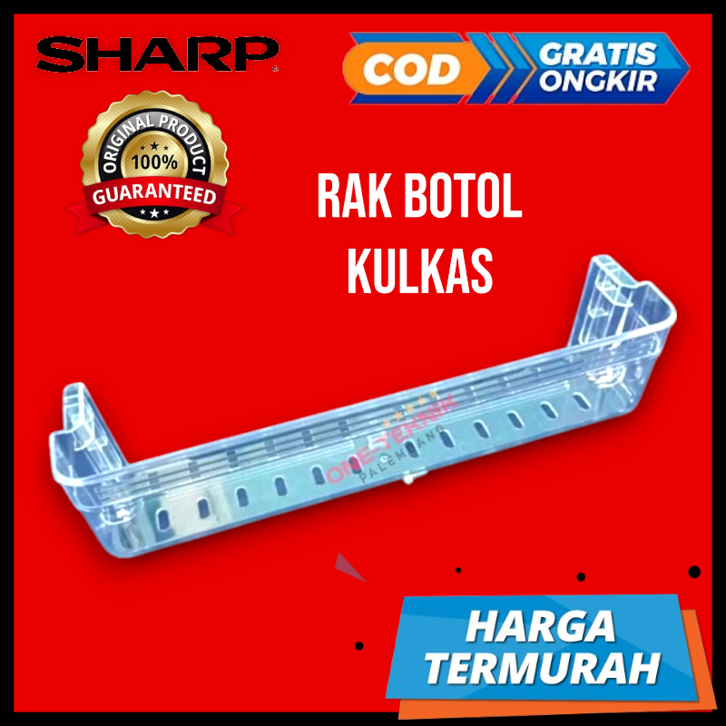 ORIGINAL | Rak Kulkas Sharp 1 Pintu | Rak Botol Kulkas Sharp