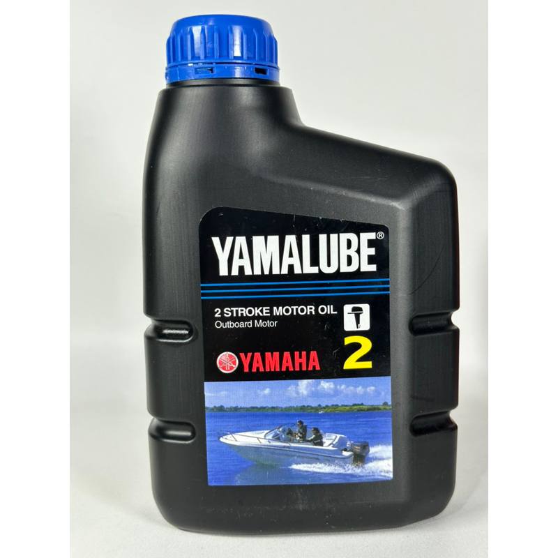 Oli Yamalube 2T Stroke Motor Oli Outboard 1Liter Oli Samping Yamalube 2t 2 Tak Outboard 1 Lt