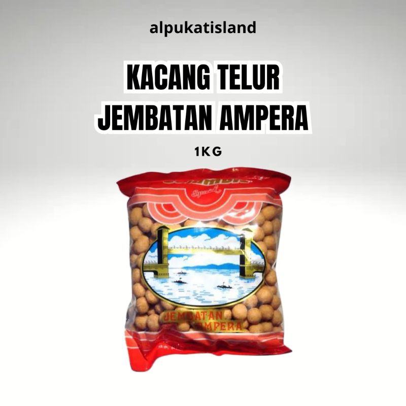 

kacang telur Columbia jembatan ampera 1kg