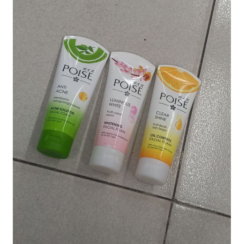 Poise facial foam 100ml
