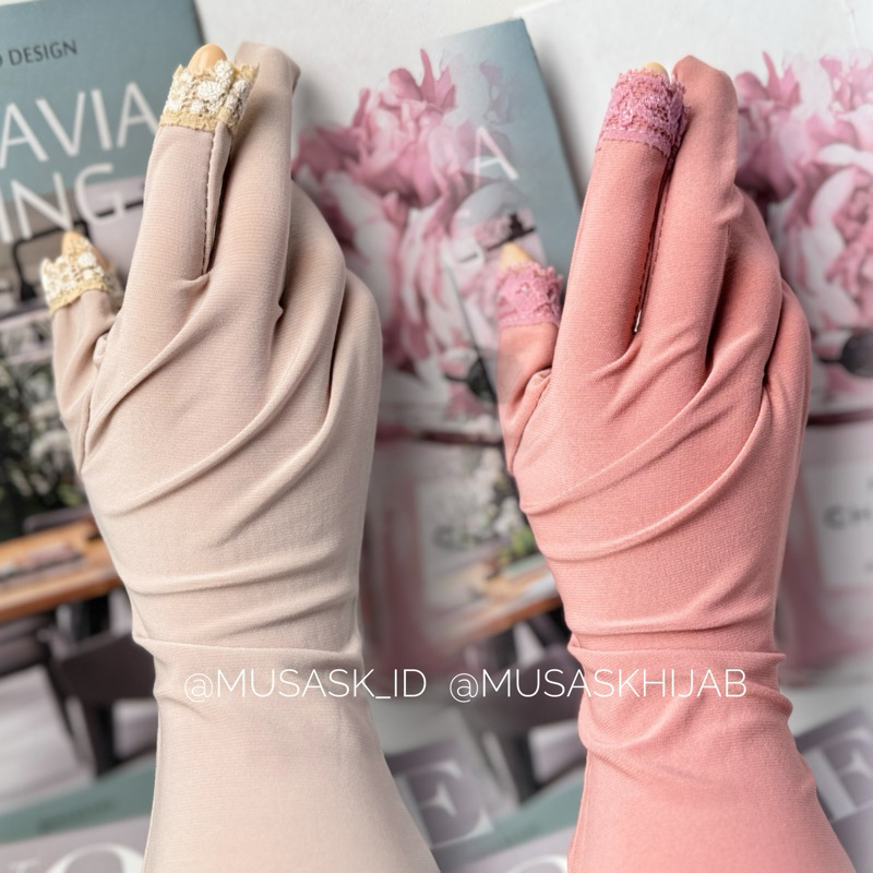 SARUNG TANGAN TOUCHSCREEN MUSLIMAH / SARUNG TANGAN WANITA