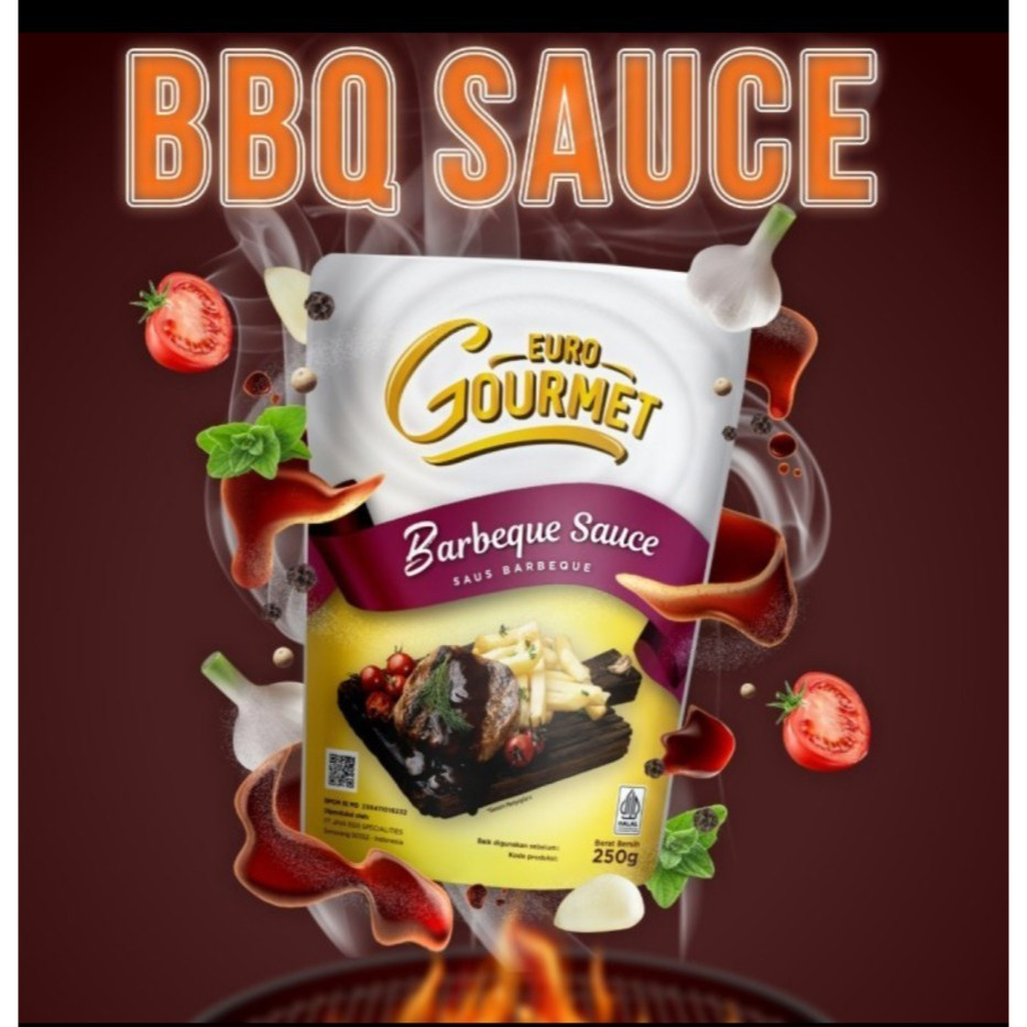 

Euro Gourmet SAUCE Rasa Barbeque/Keju Saus Siram BBQ Keju Saos Cheese Penyedap Dressing Bahan Olesan Bakaran Marinade Topping Makanan Toping Perasa Enak Murah Original Asli Murah Malang Jatim