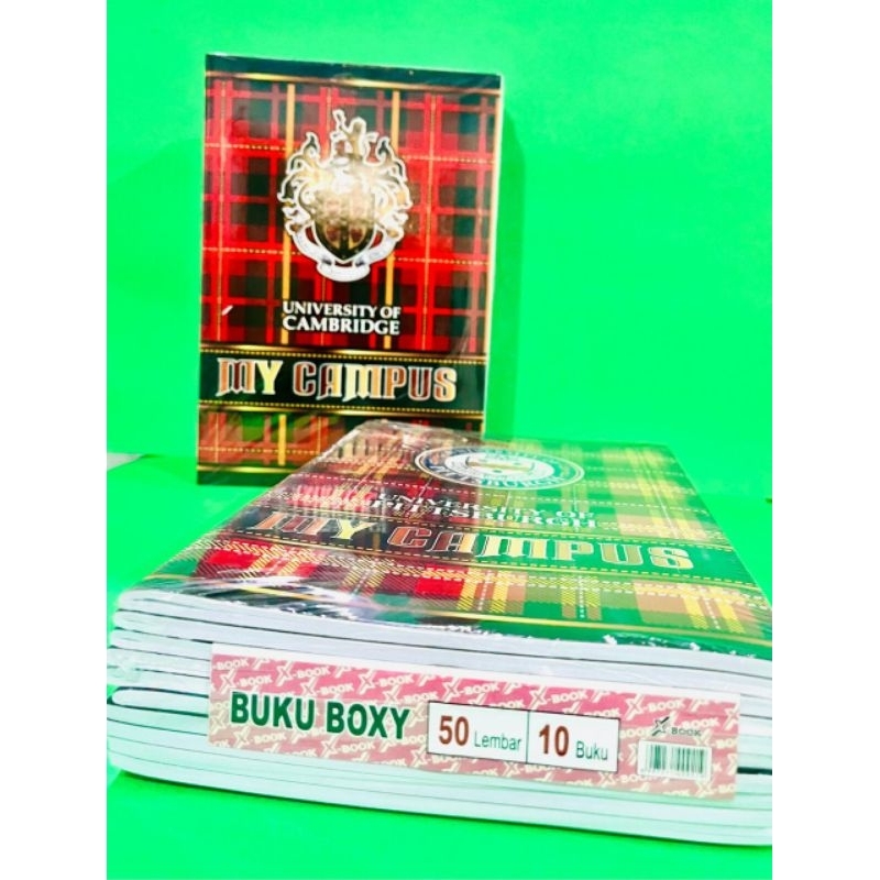 

BUKU TULIS BOXY 42/50LEMBAR/10 BUKU/5 BUKU
