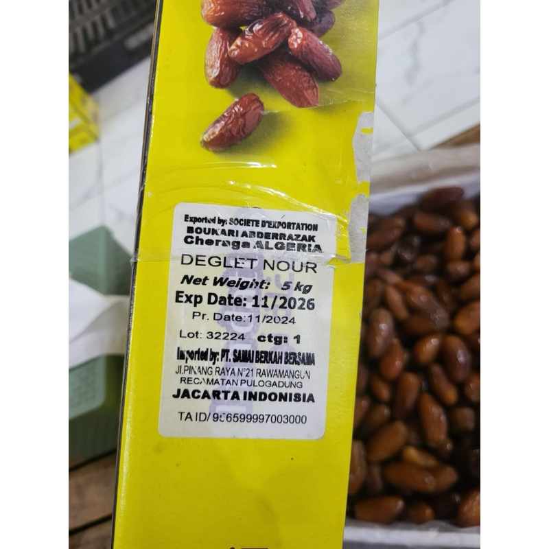 

AFGC Kurma Tunisia Madu Deglet Noor Kemasaan 5kg Oleh Oleh Haji dan Umrah