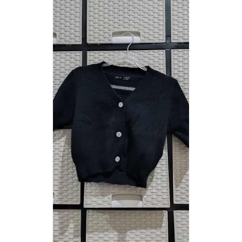 Crop Top SHEIN Black