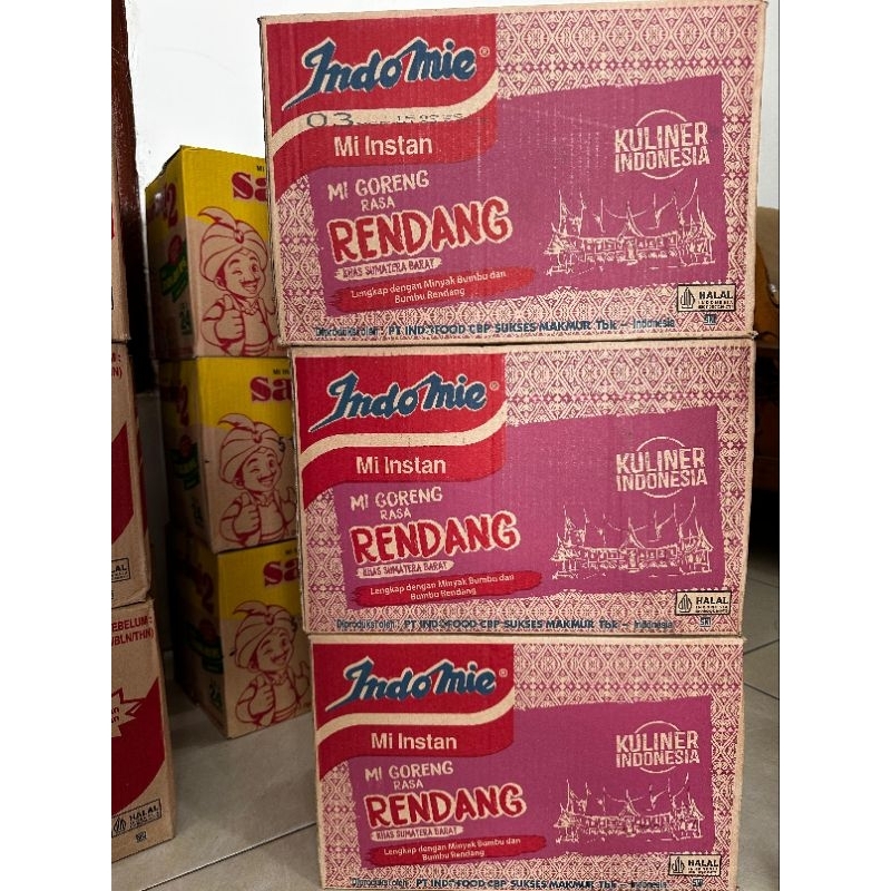 

Maknyuss1 Indomie All Varian 1 Dus Isi 40 Pcs Goreng Rendang Kriuk Kari Ayam & Berbagai Rasa Lain