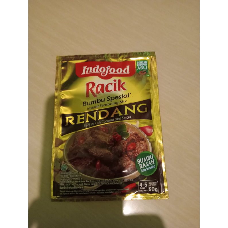 

Racik spesial rendang