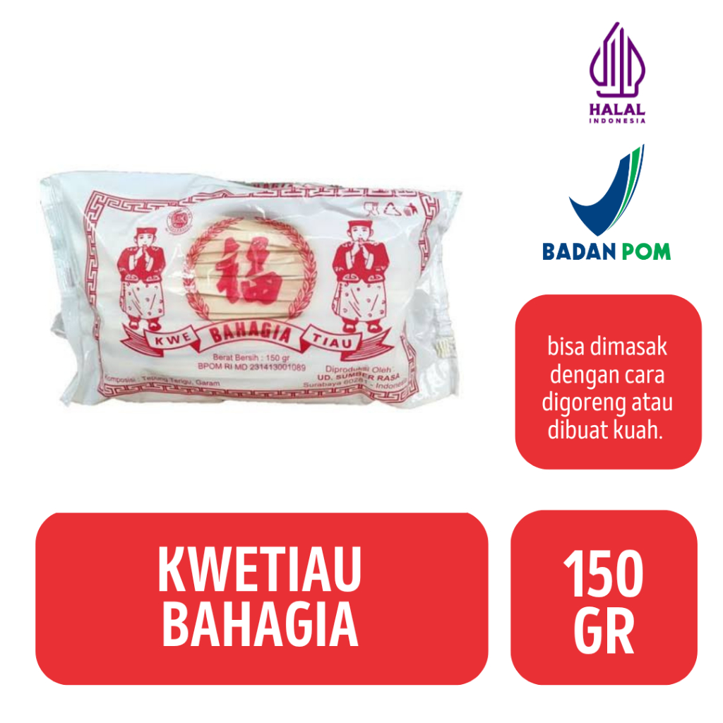 

Kwetiau Bahagia [150GR]