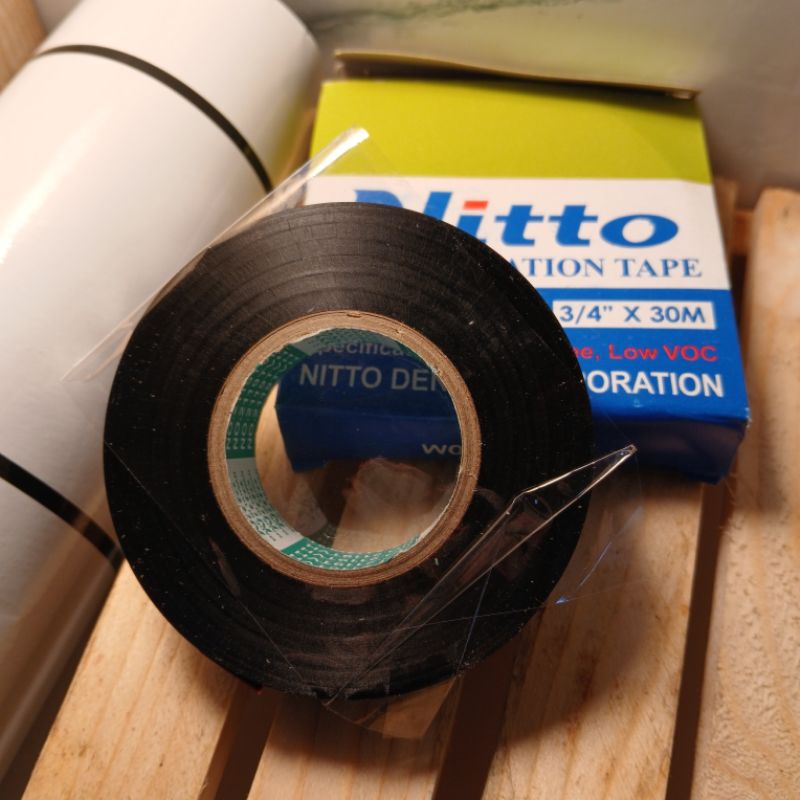 Isolasi Kabel Nitto, Lakban Kabel Hitam
