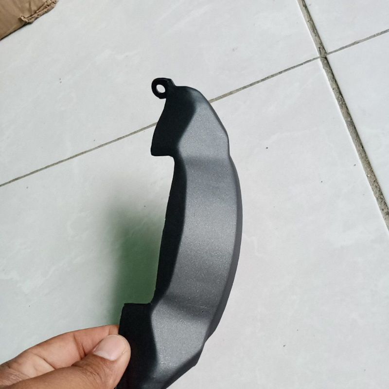 dagu bawah lampu pcx 150 non original hitam doff