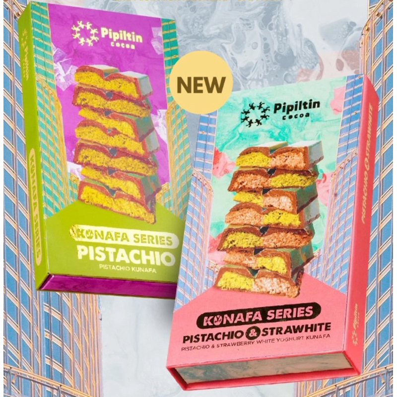 

COKLAT DUBAI PIPILTIN COCOA PISCTACHIO SERIES 100%