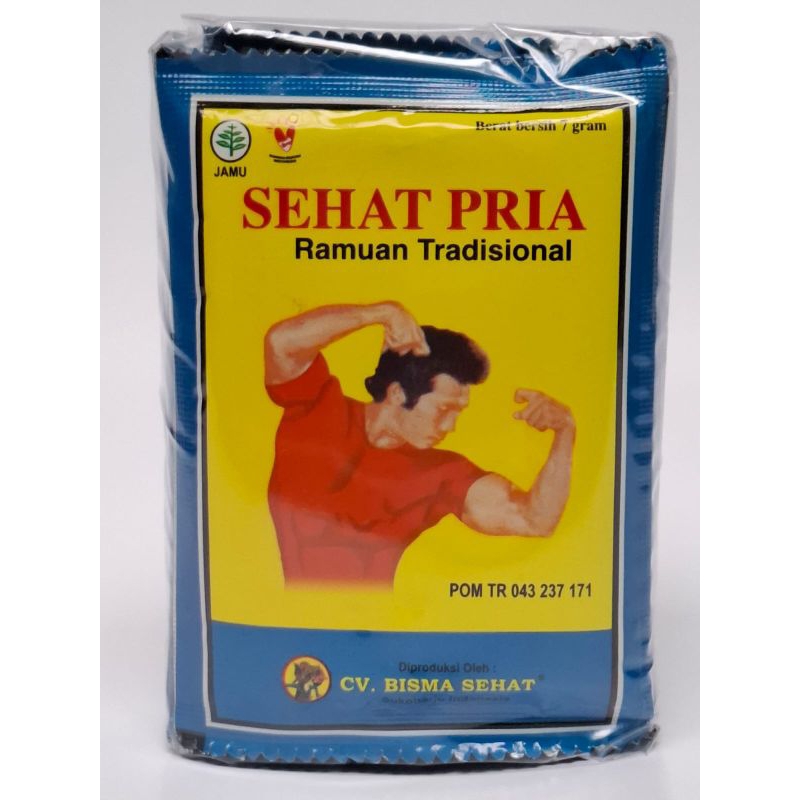 

jamu sehat pria produk bisma kemasan 1pack isi10sachet