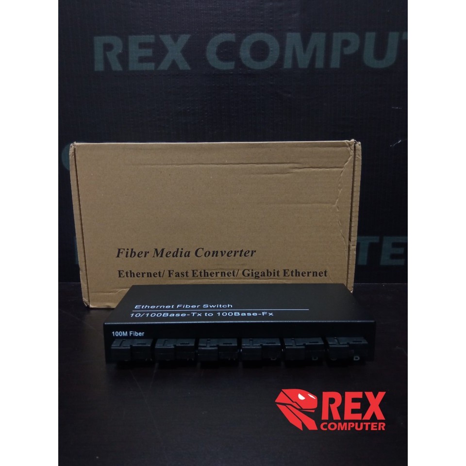 HTB MEDIA CONVERTER 6 FO 2 LAN