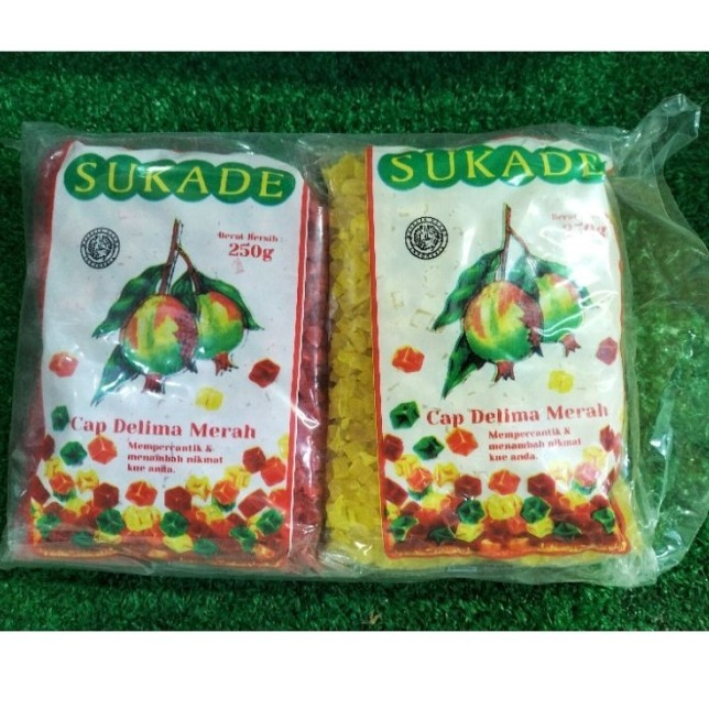 

Sukade Cap Delima Merah