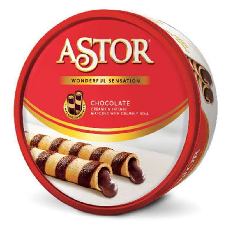 

Astor Wafer Stick Roll Chocolate 156gr