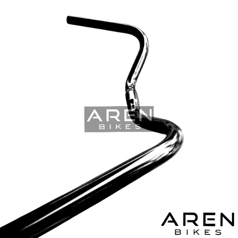 STANG SEPEDA JENGKI HITAM KUMIS MINITREX MINION MTB FEDERAL M HANDLE BAR MINI TREX BESI STIR HANDLEB