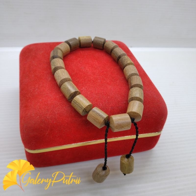 gelang tarik gelang kayu bidara tabung
