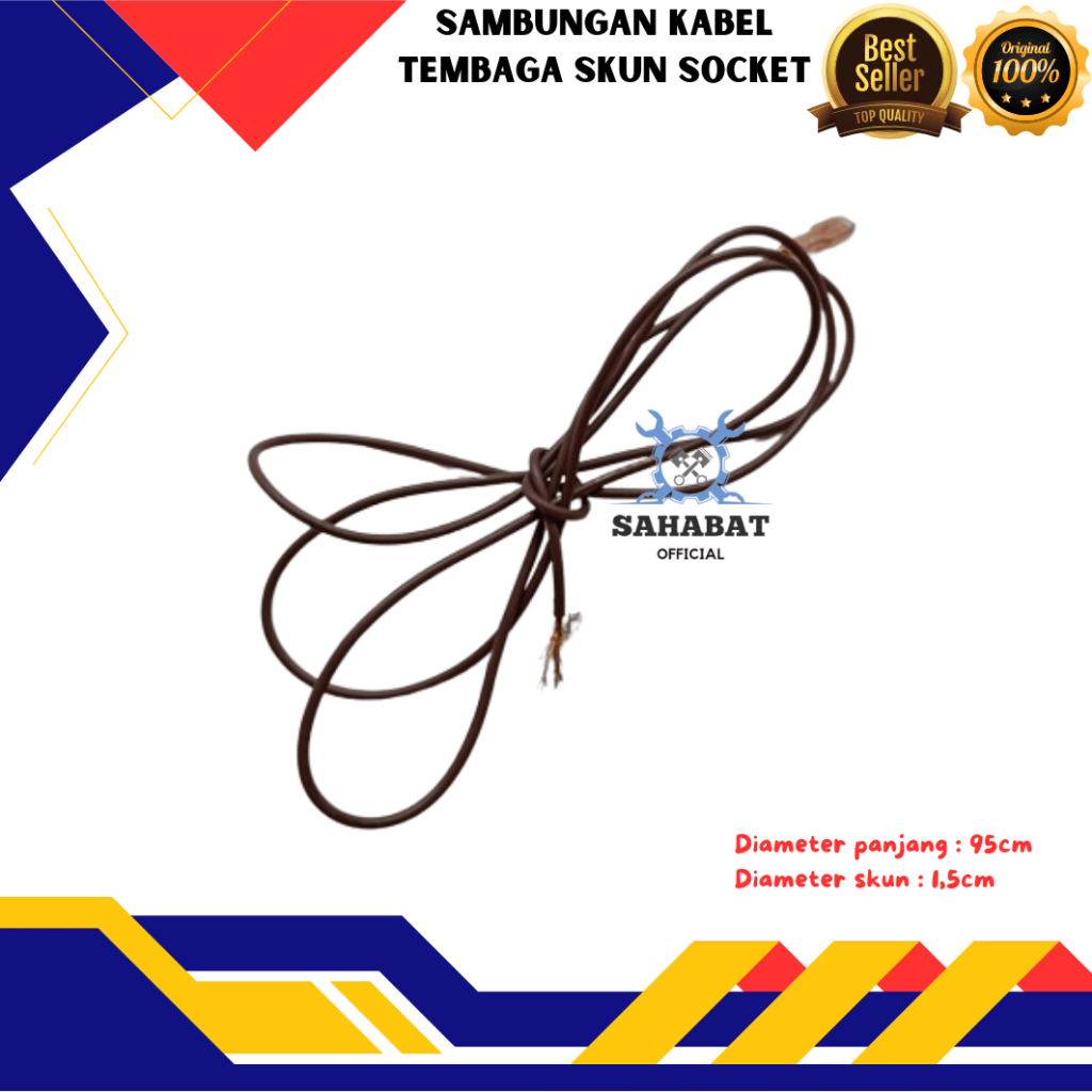 SAMBUNGAN KABEL TEMBAGA ISI 5 PCS KABEL SKUN SAMBUNGAN KABEL TEMBAGA