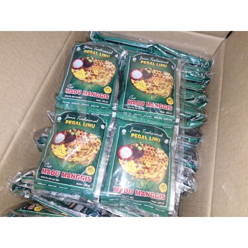 

1 Karton/Kardus Madu Manggis 12 sachet (10 Pack)