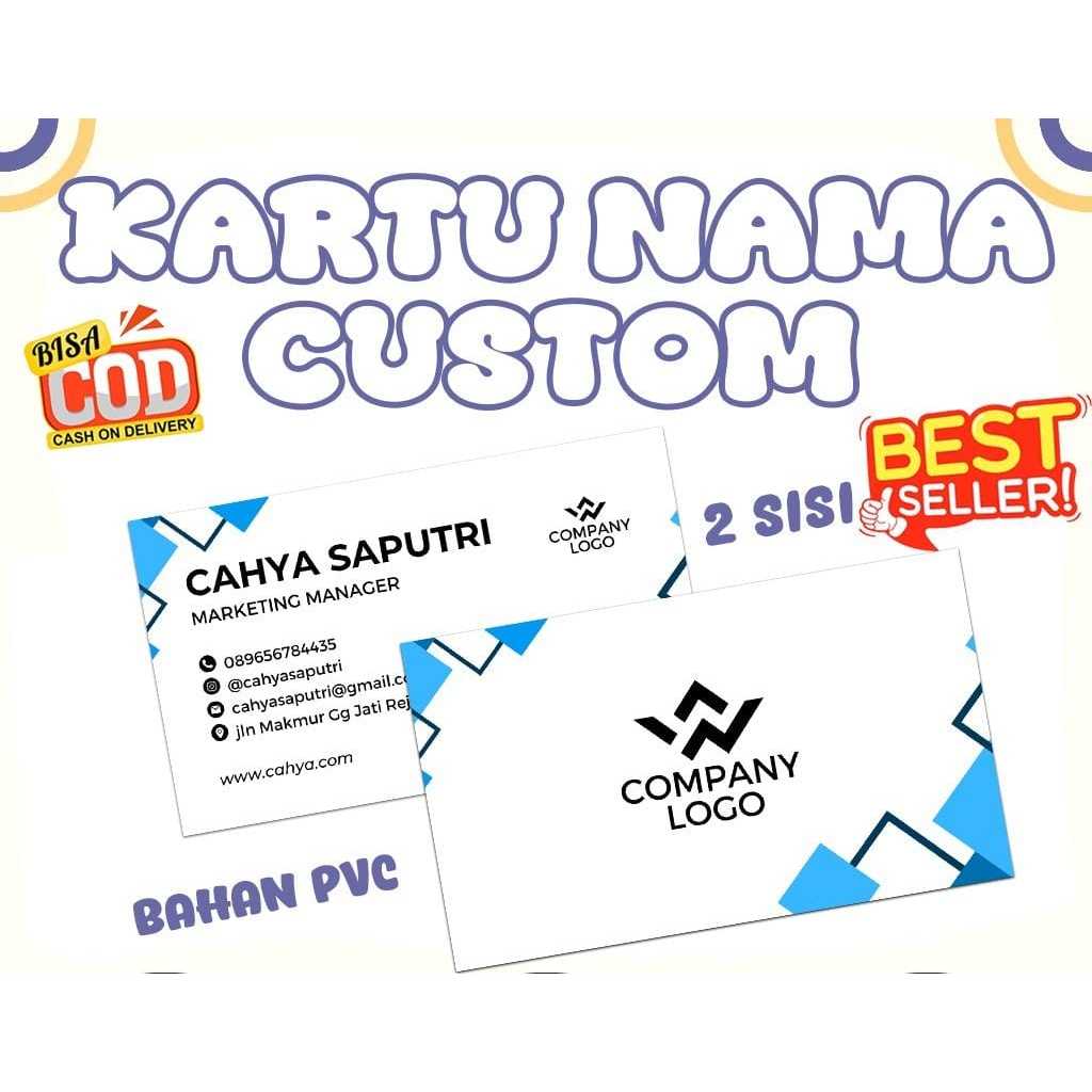

CETAK KARTU NAMA 1 HARI JADI DENGAN TINTA PREMIUM