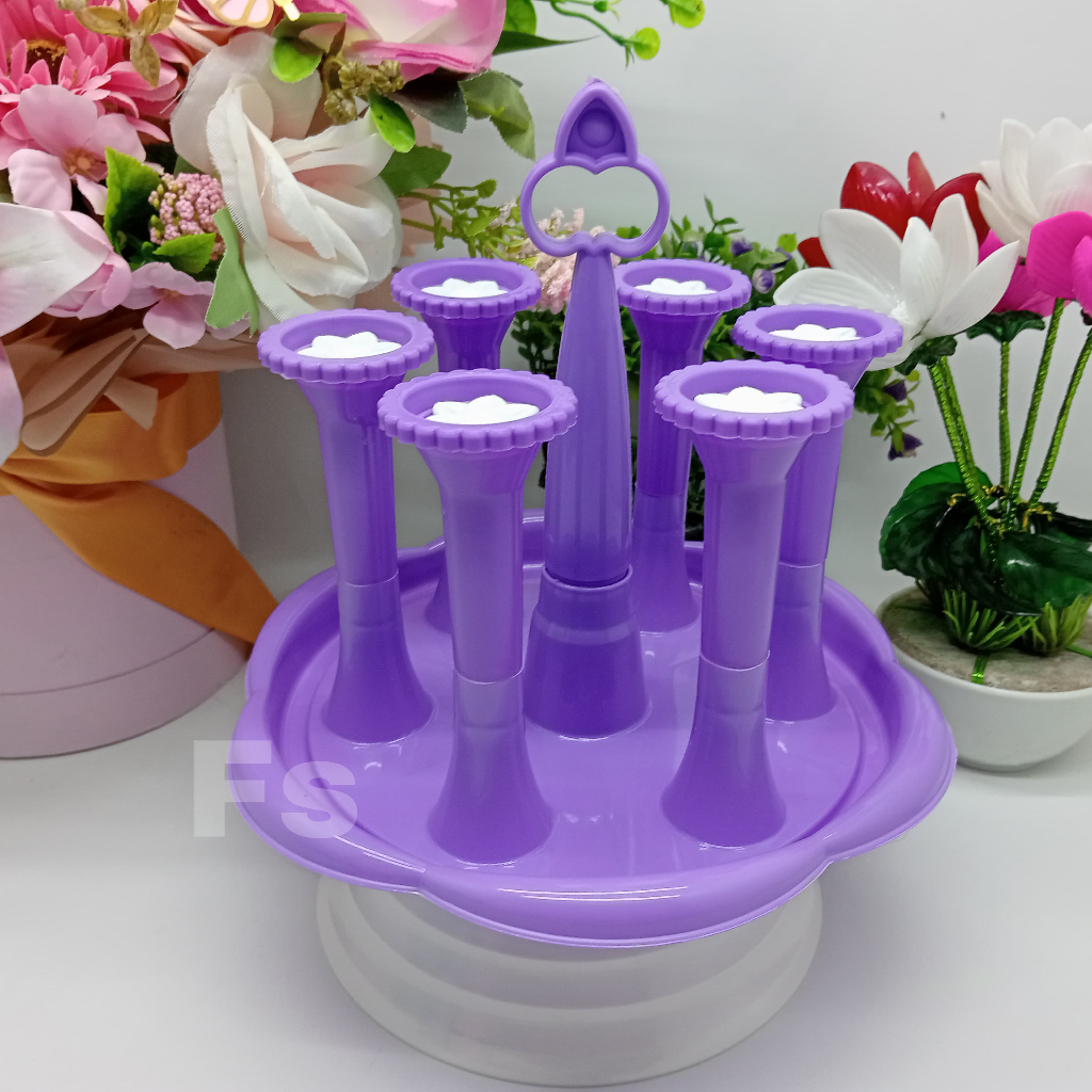 Dudukan Gelas Tempat Gelas 6 in 1 Stand Glass Daisuki NP Collection