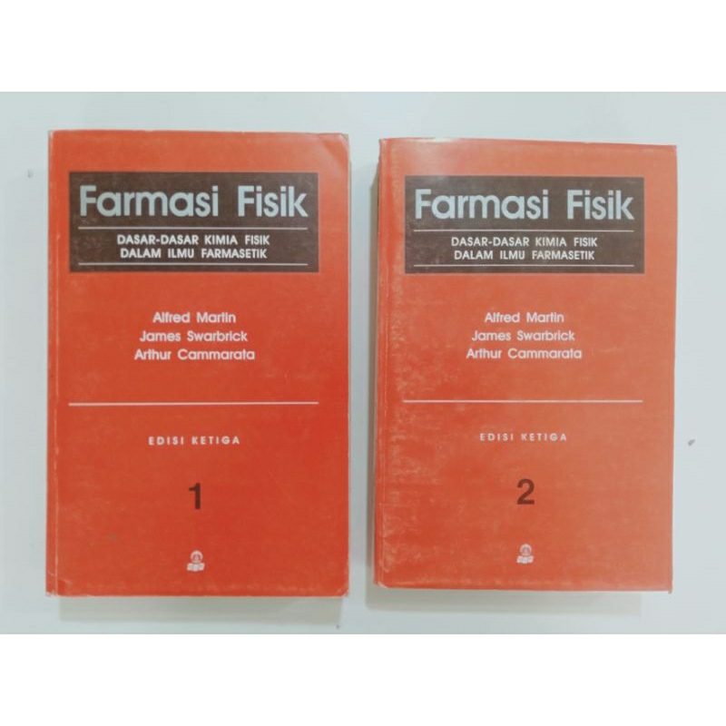 BUKU FARMASI FISIK Jilid 1 & 2