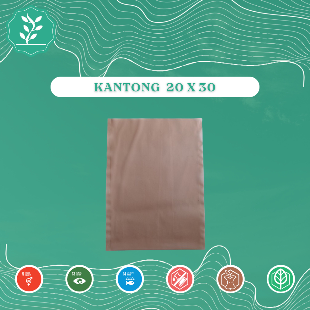 

Kantong 2-side seal ramah lingkungan 20x30Cm² dari rumput laut - Biopac Official Store