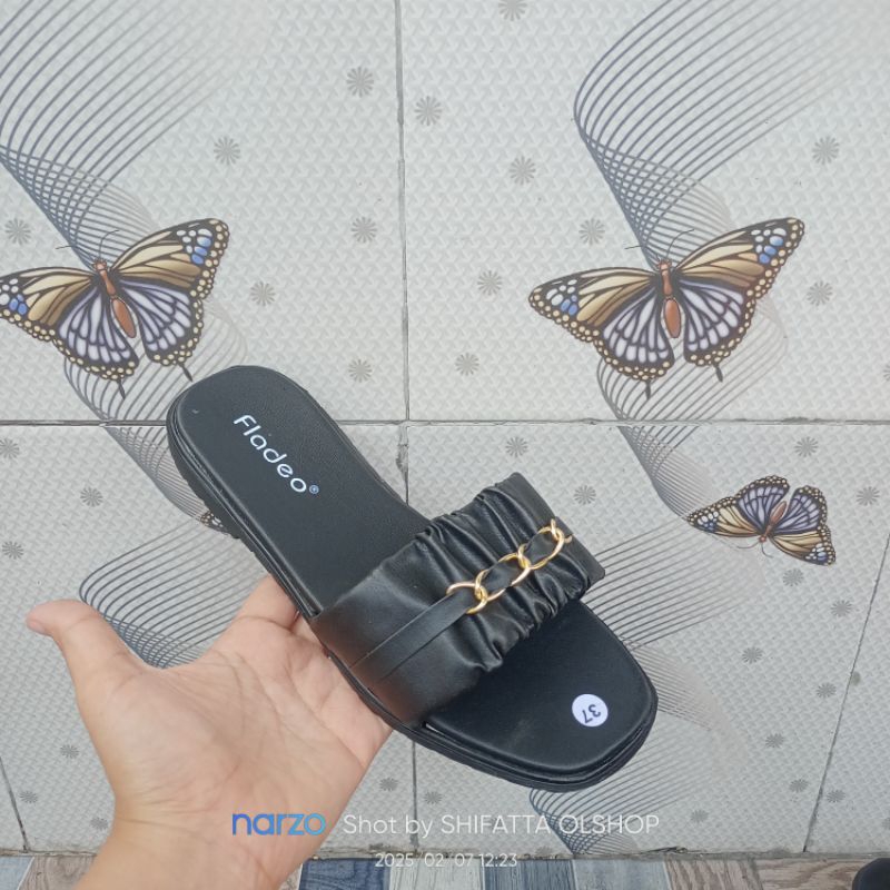 SANDAL SELOP FLADEO WANITA / SELOP FLADEO / SELOP TREPES / SELOP H