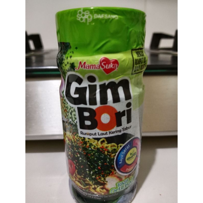 

Gim Bori Rumput Laut Kering Tabur Rasa Original Kemasan 30 Gram