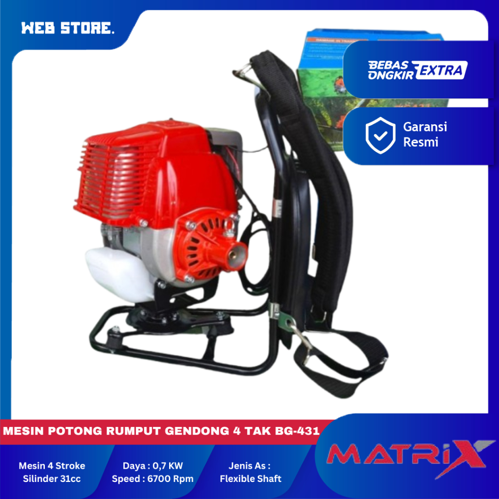 Potong Rumput 4 Tak BG 431 Brush Cutter BG-431 2 TAK 431 MATRIX