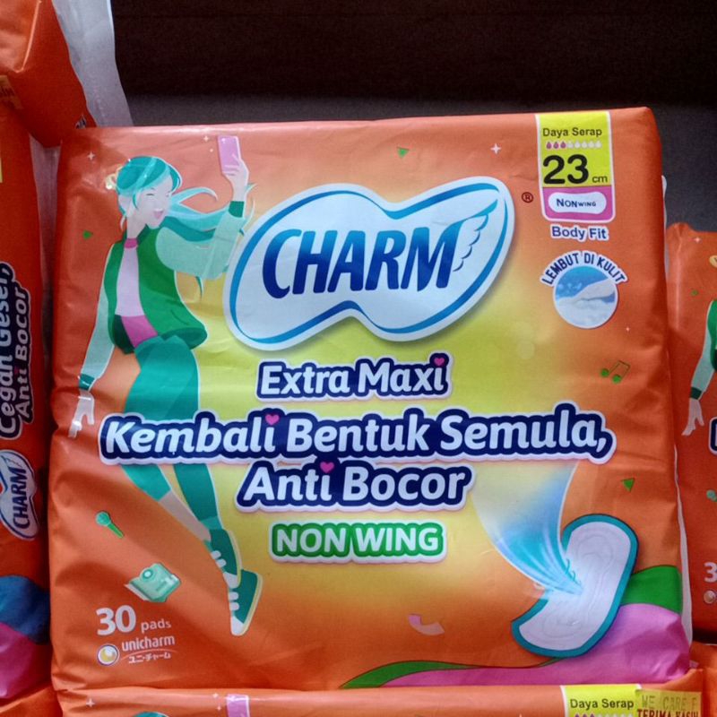 Charm Extra Maxi Non Wing 23cm Isi 30