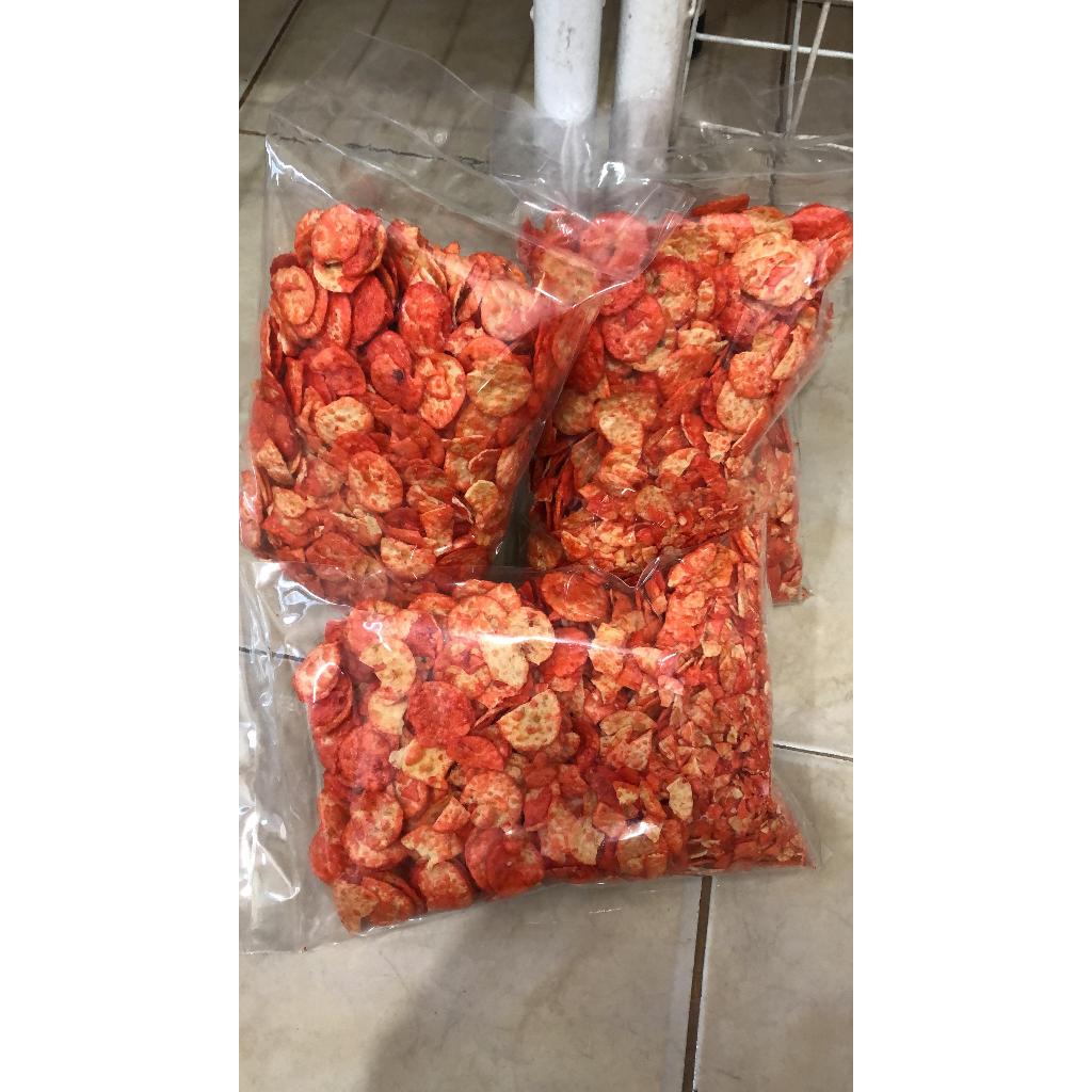 

Opak pedas kemasan 250gram