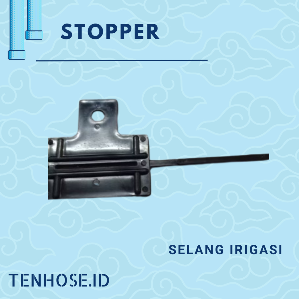 End Stoper Selang Irigasi / Selang Drip 4 cm dan 5 cm